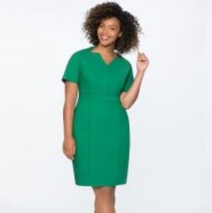 Eloquii Cutout Neckline Dress